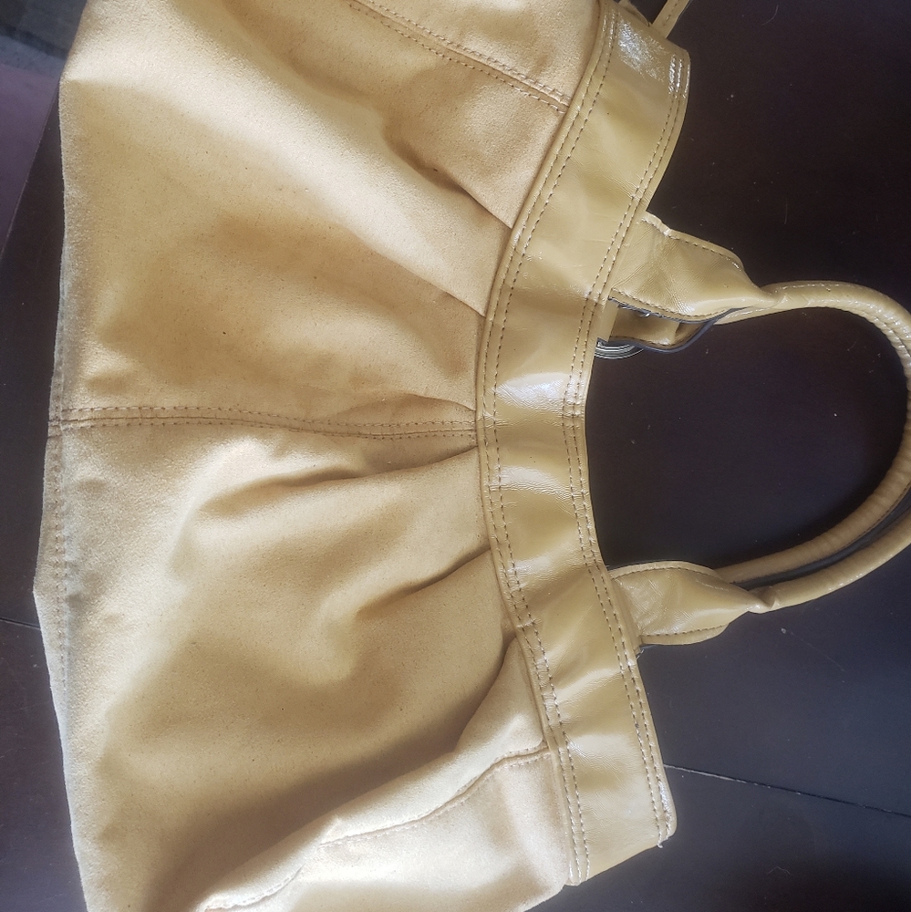 Yellow purse